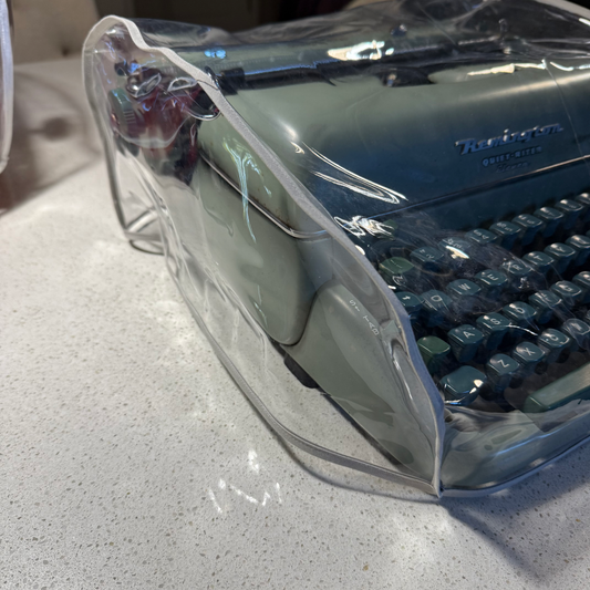 Remington Quiet-Riter Dust Cover - Clear Vinyl