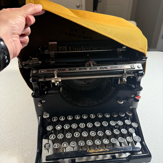 Underwood № 5 Typewriter Dust Cover - Canvas, Heavy Duty Waterproof