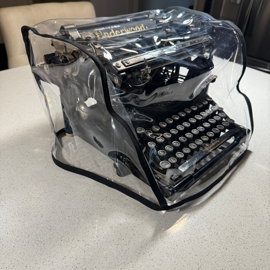 Underwood № 5 - Clear Vinyl Dust Cover