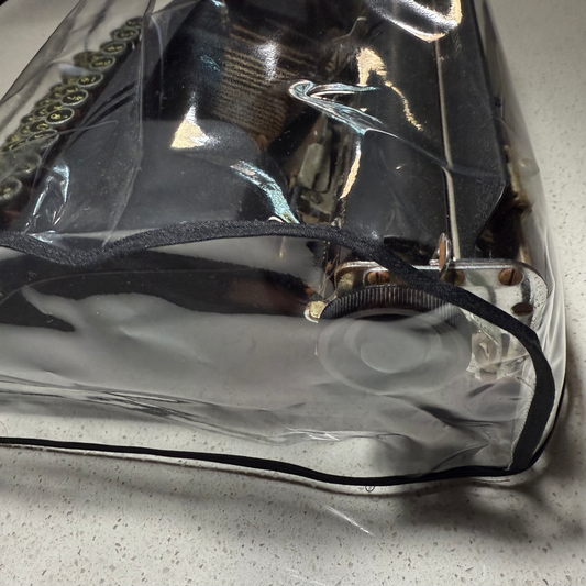 Smith Corona Silent Sterling - Clear Vinyl Dust Cover