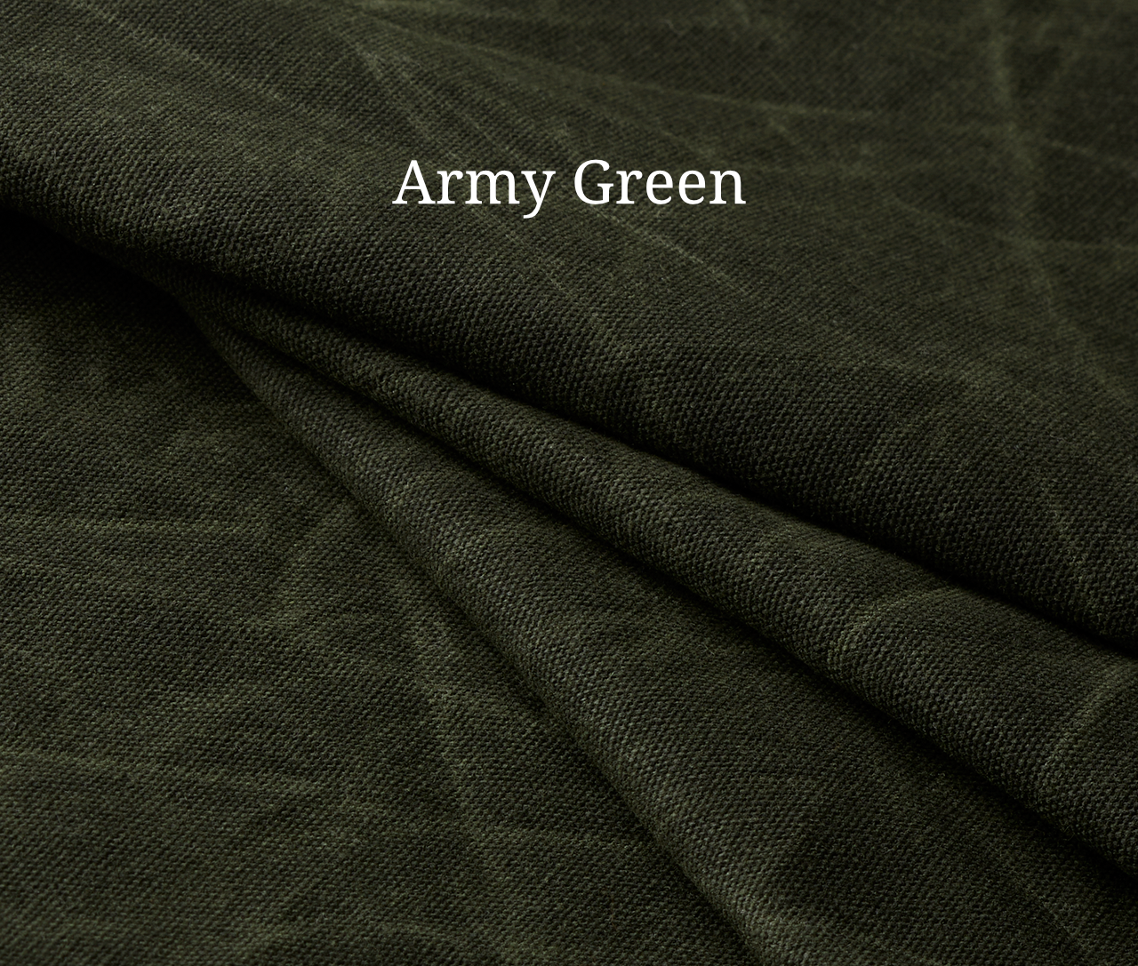 Oliver Bat Wing Dust Cover in Waxed Canvas - Embroidered