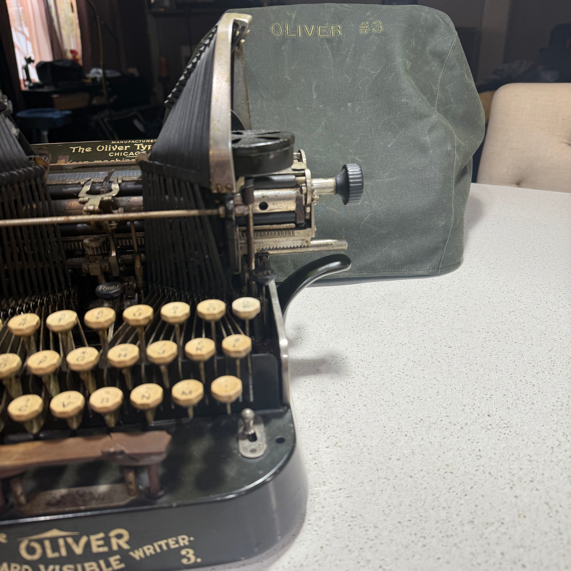 Oliver Typewriter Dust Cover