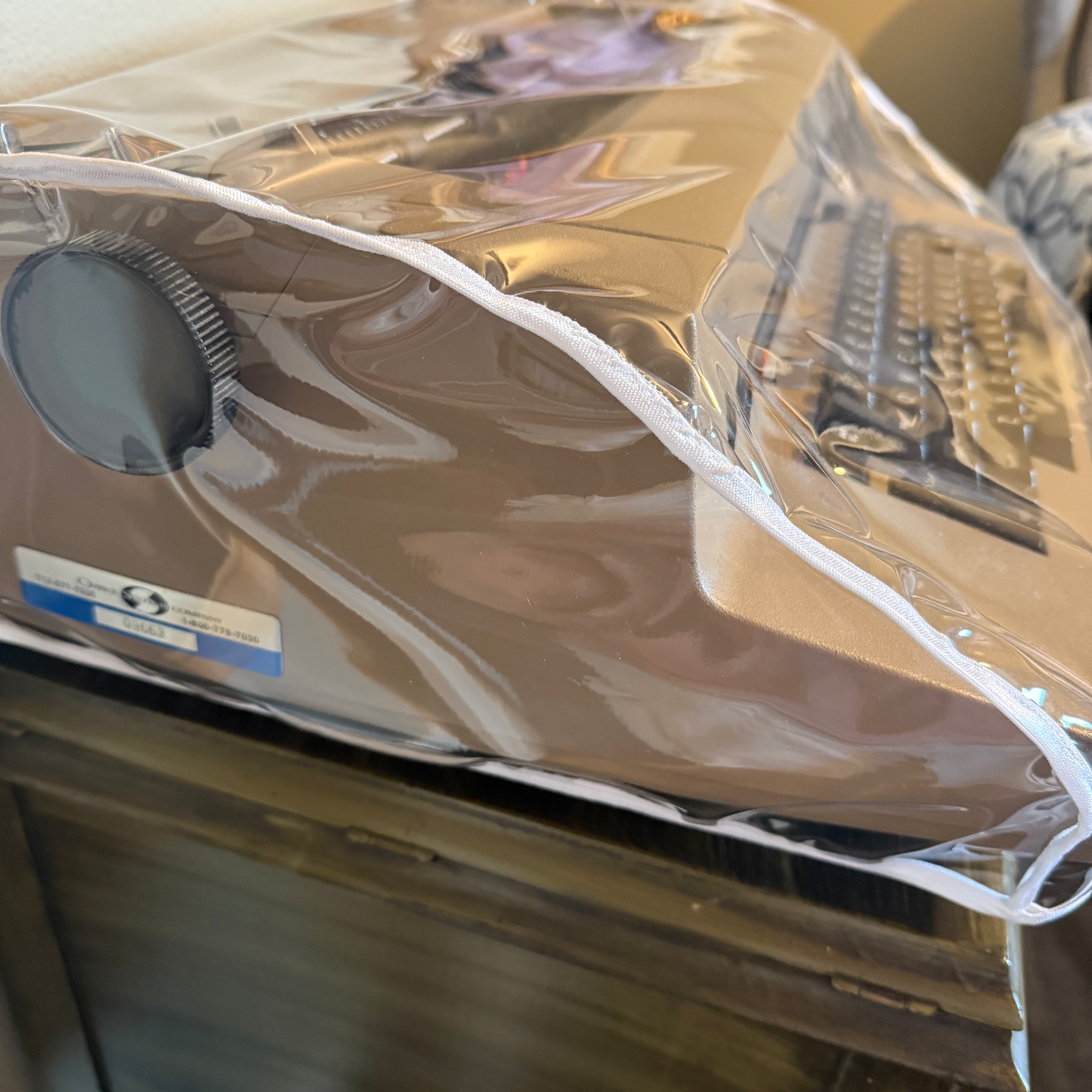 IBM Selectric II Dust Cover in Clear Vinyl