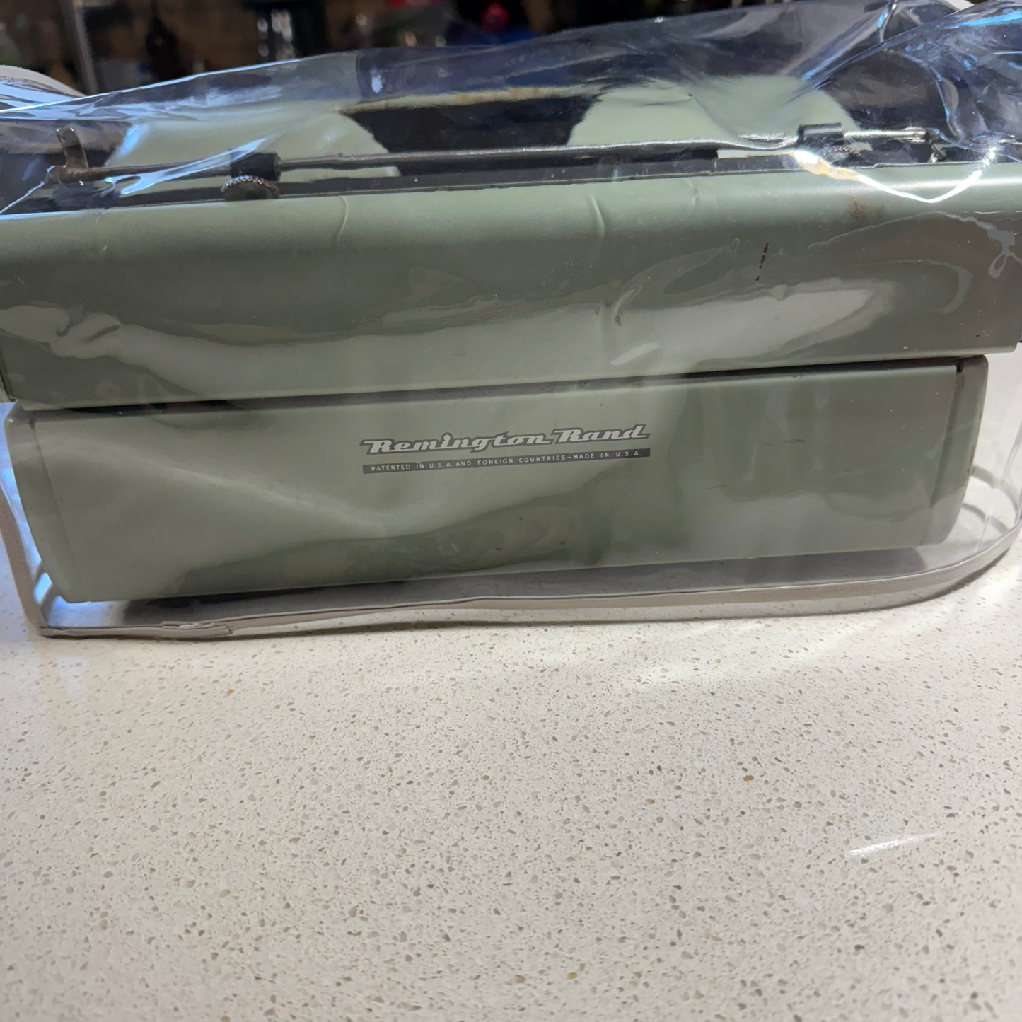 Remington Quiet-Riter Dust Cover - Clear Vinyl