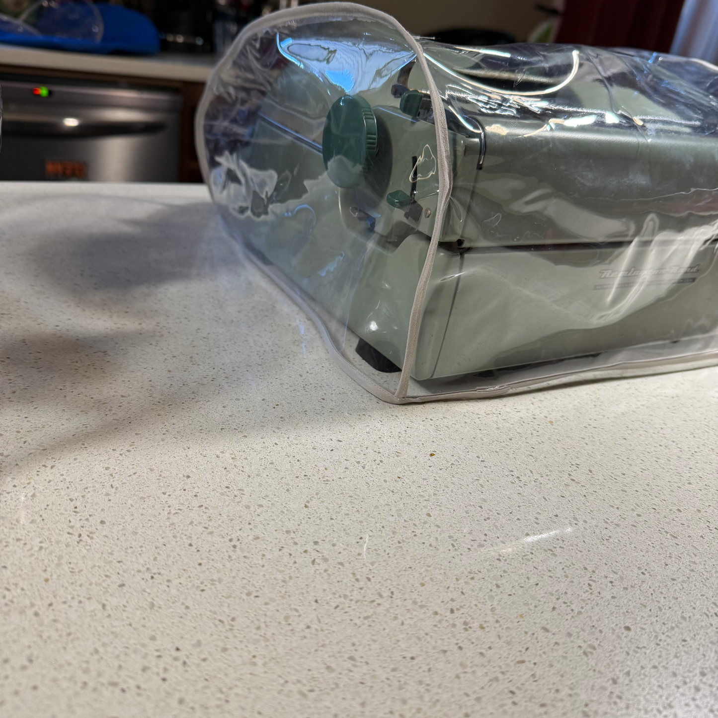 Remington Quiet-Riter Dust Cover - Clear Vinyl