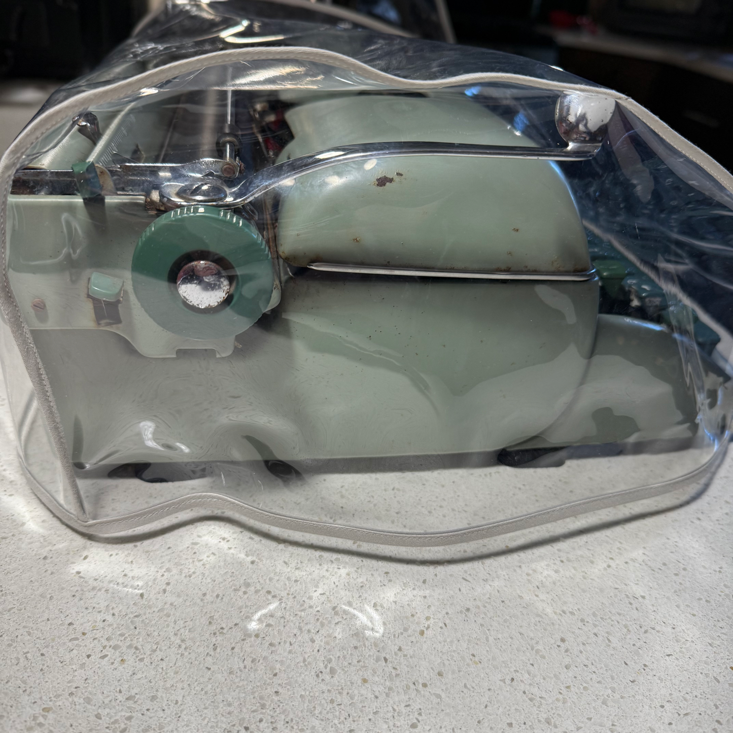 Remington Quiet-Riter Dust Cover - Clear Vinyl