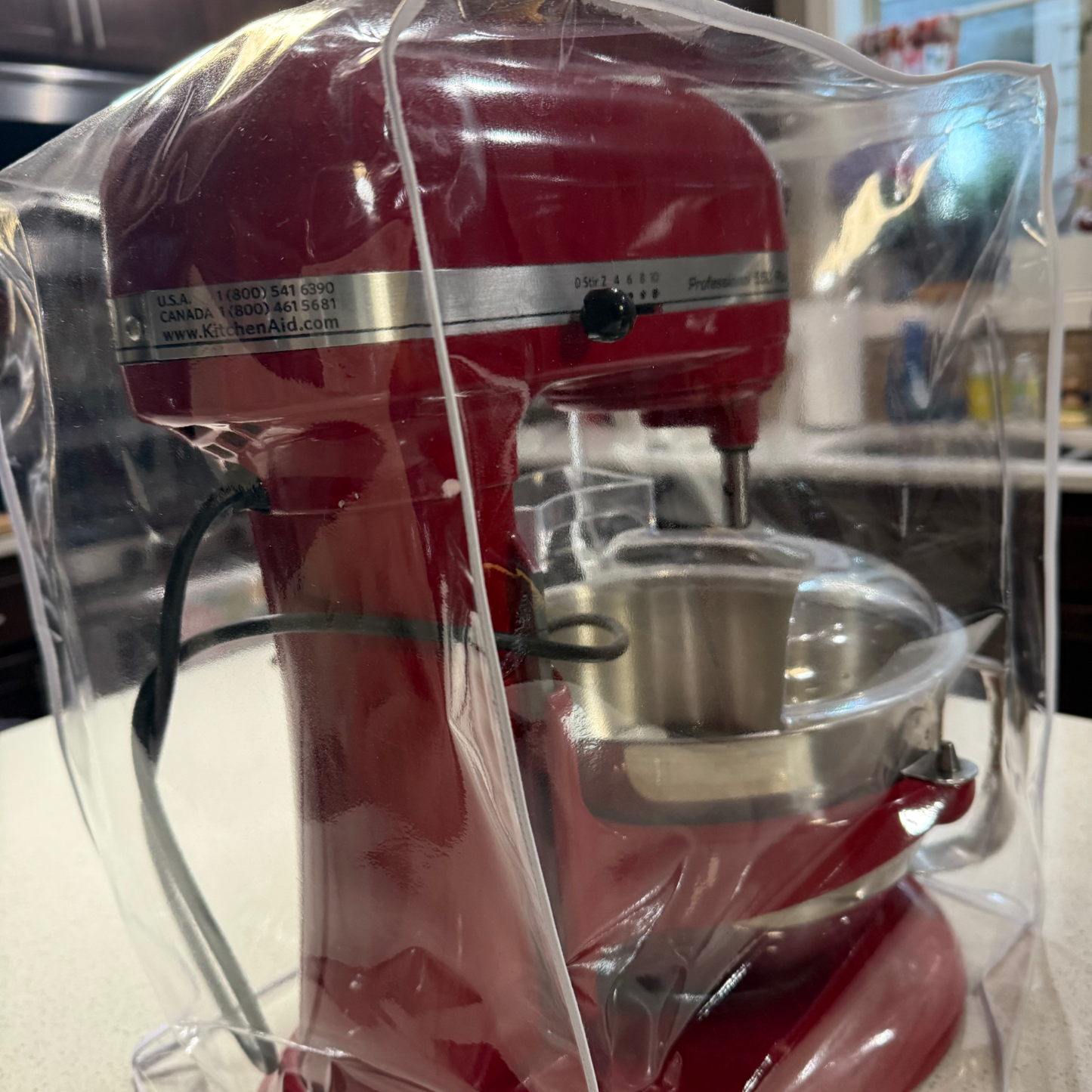 KitchenAid® Dust Cover in Clear Vinyl