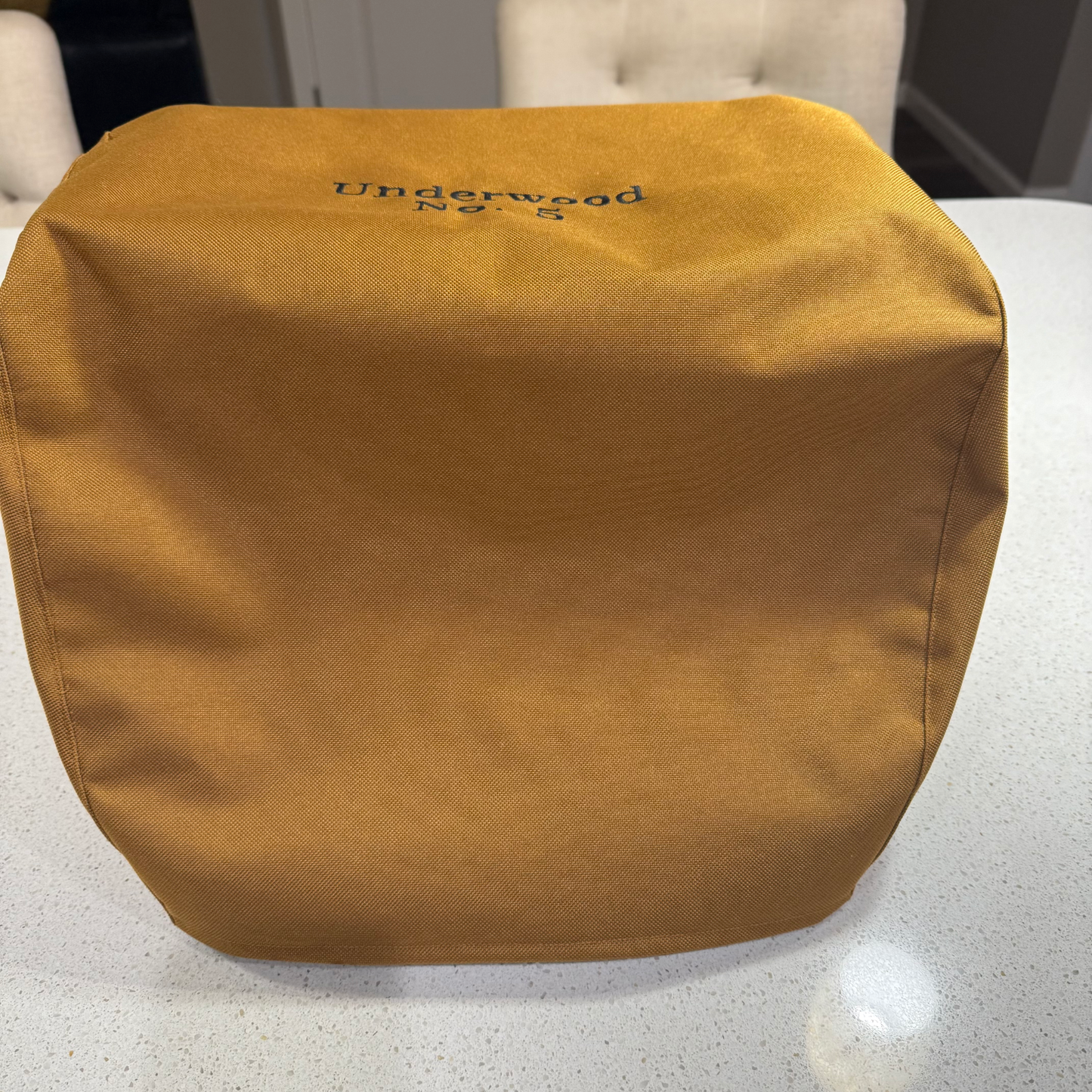 Underwood № 5 Typewriter Dust Cover - Canvas, Heavy Duty Waterproof