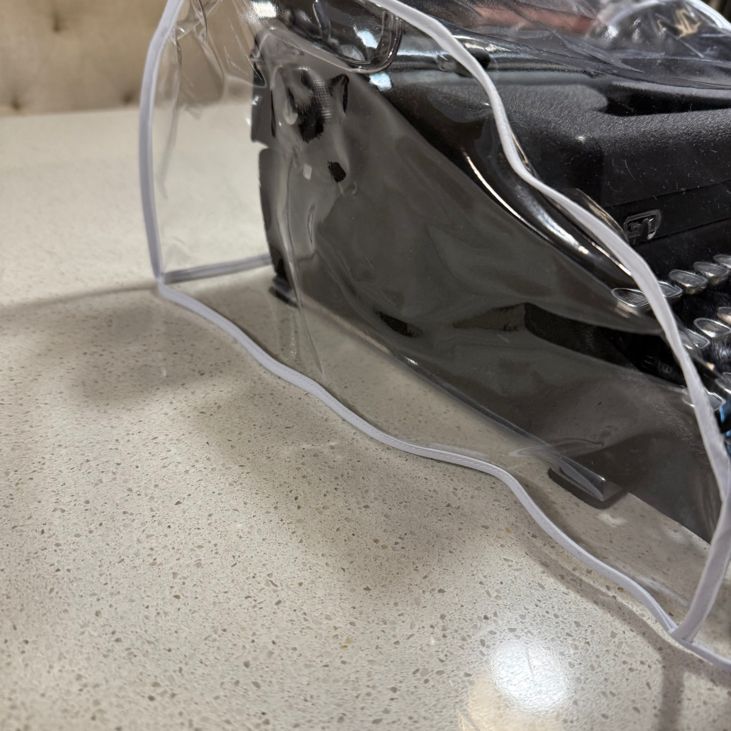 Royal Quiet DeLuxe Dust Cover in Clear Vinyl