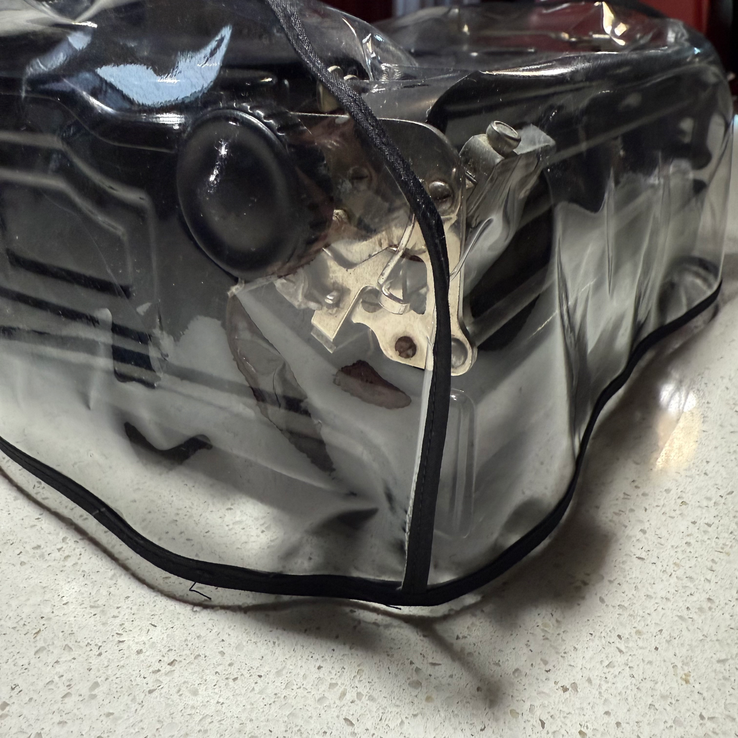 Smith Corona Flat Top Sterling - Clear Vinyl Dust Cover