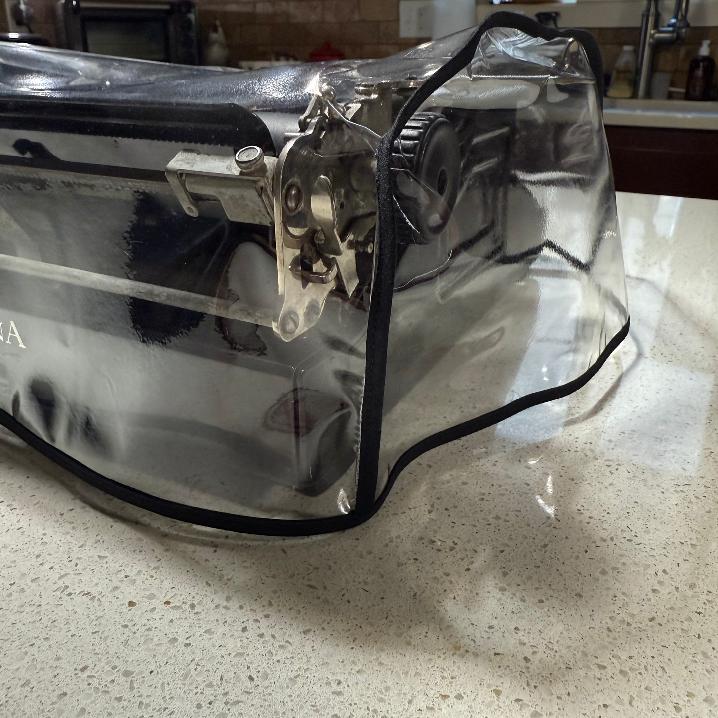 Smith Corona Flat Top Sterling - Clear Vinyl Dust Cover