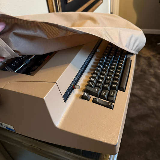 IBM Selectric Typewriter Dust Cover in Lightweight Ripstop Fabric