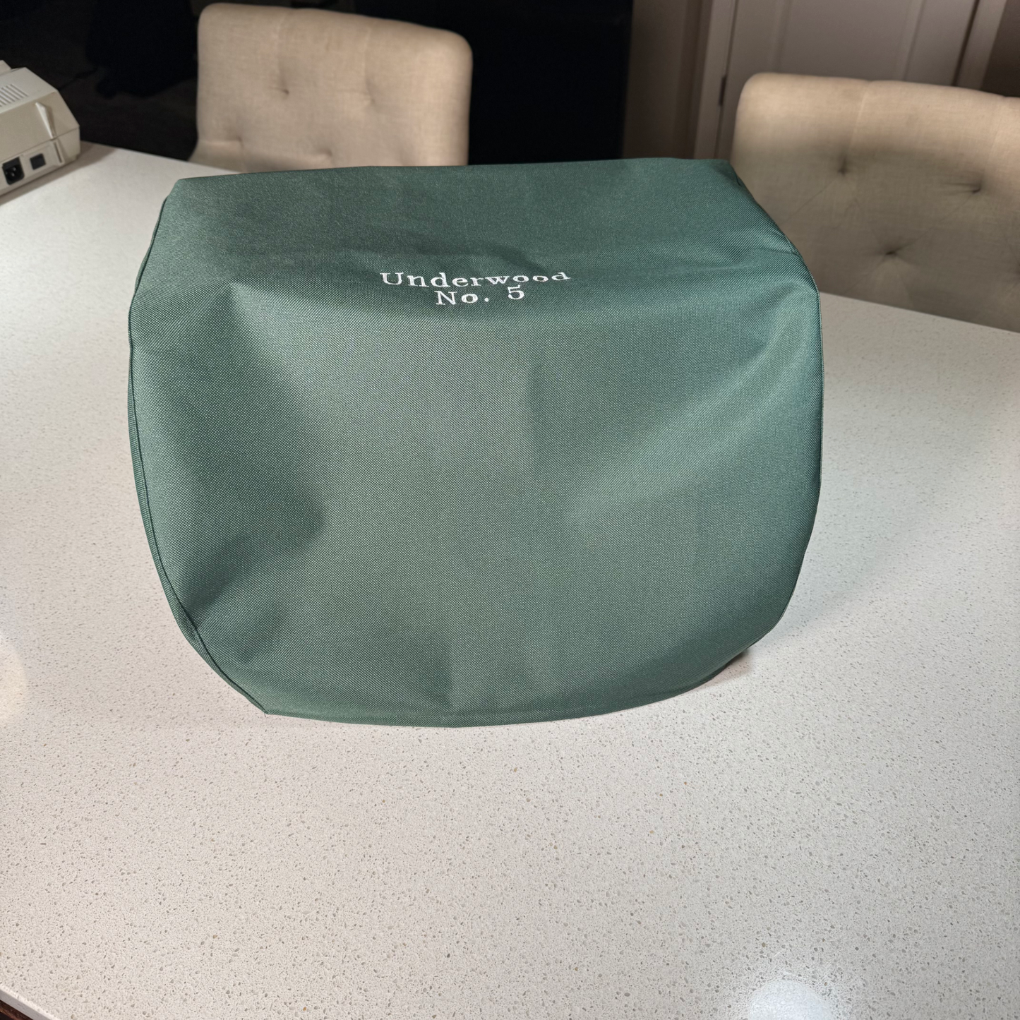 Underwood № 5 Typewriter Dust Cover - Canvas, Heavy Duty Waterproof